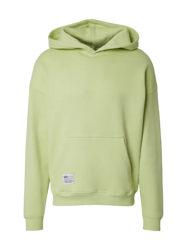 ALPHA INDUSTRIES ALPHA INDUSTRIES Sweater majica  limeta / crna