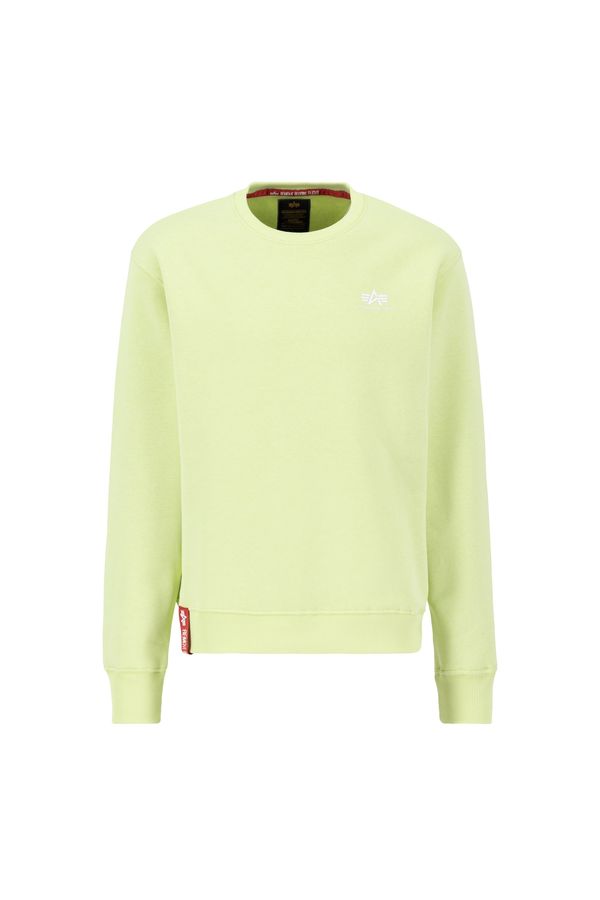ALPHA INDUSTRIES ALPHA INDUSTRIES Sweater majica  limeta / crvena / bijela