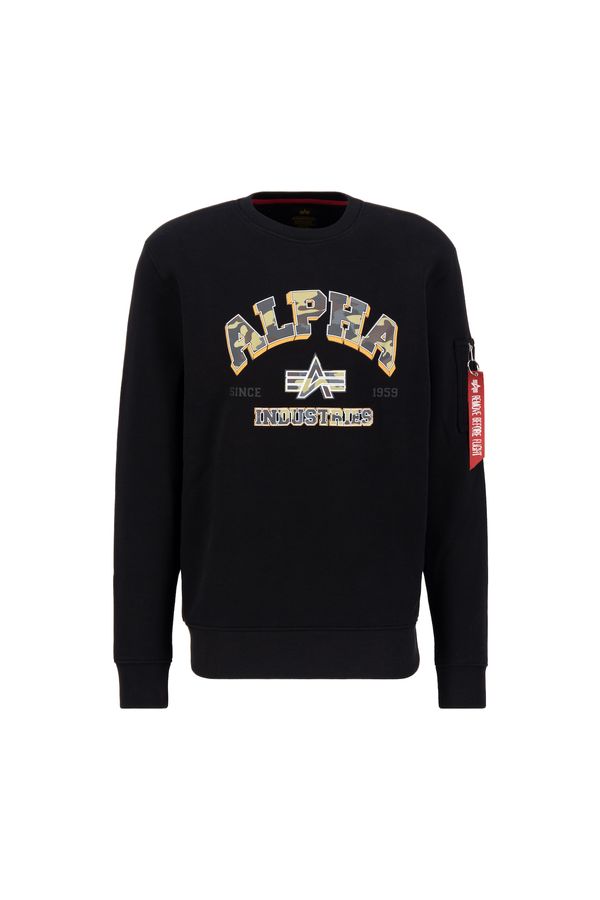 ALPHA INDUSTRIES ALPHA INDUSTRIES Sweater majica  miks boja / crna