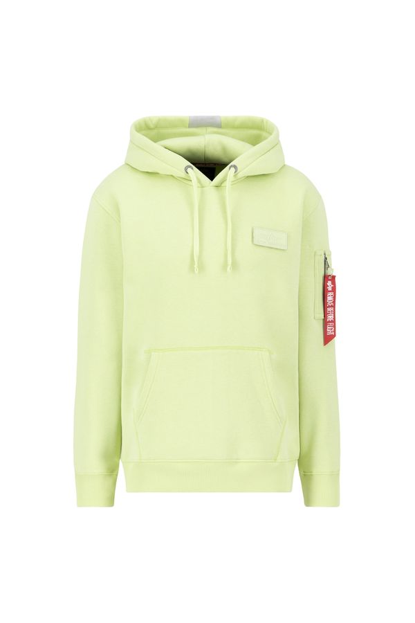 ALPHA INDUSTRIES ALPHA INDUSTRIES Sweater majica  pastelno žuta / siva / limeta / crvena / bijela