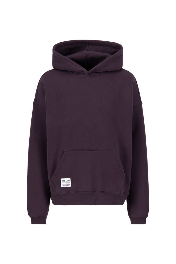 ALPHA INDUSTRIES ALPHA INDUSTRIES Sweater majica  šljiva / bijela