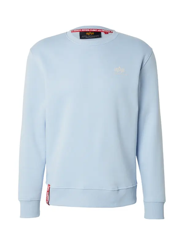 Alpha Industries ALPHA INDUSTRIES Sweater majica  svijetloplava