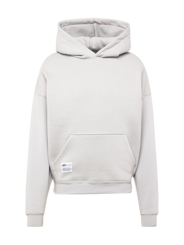 Alpha Industries ALPHA INDUSTRIES Sweater majica  svijetlosiva / lavanda