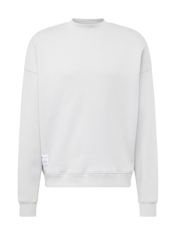 Alpha Industries ALPHA INDUSTRIES Sweater majica  svijetlosiva / ljubičasta / crna / bijela