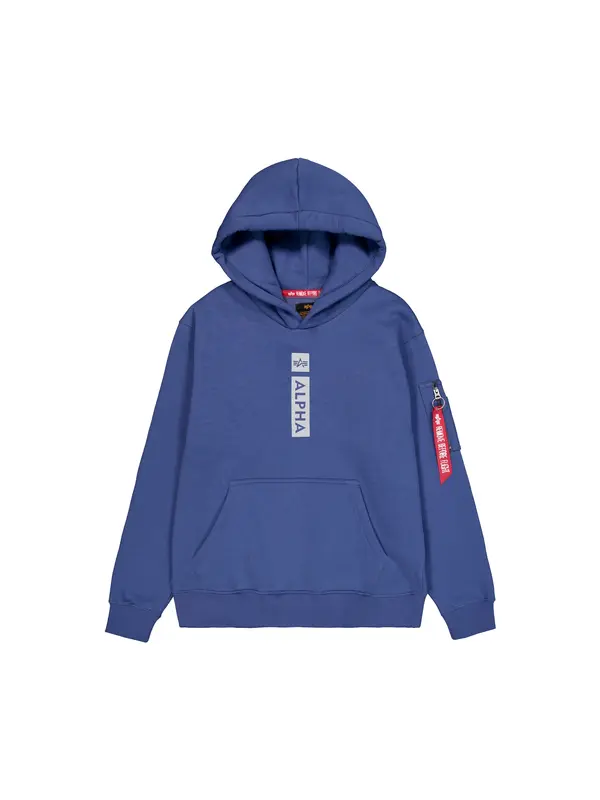 Alpha Industries ALPHA INDUSTRIES Sweater majica  svijetlosiva / ljubičasto plava / tamno crvena