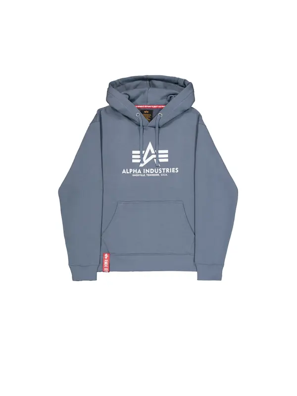 Alpha Industries ALPHA INDUSTRIES Sweater majica  tamo siva / bijela