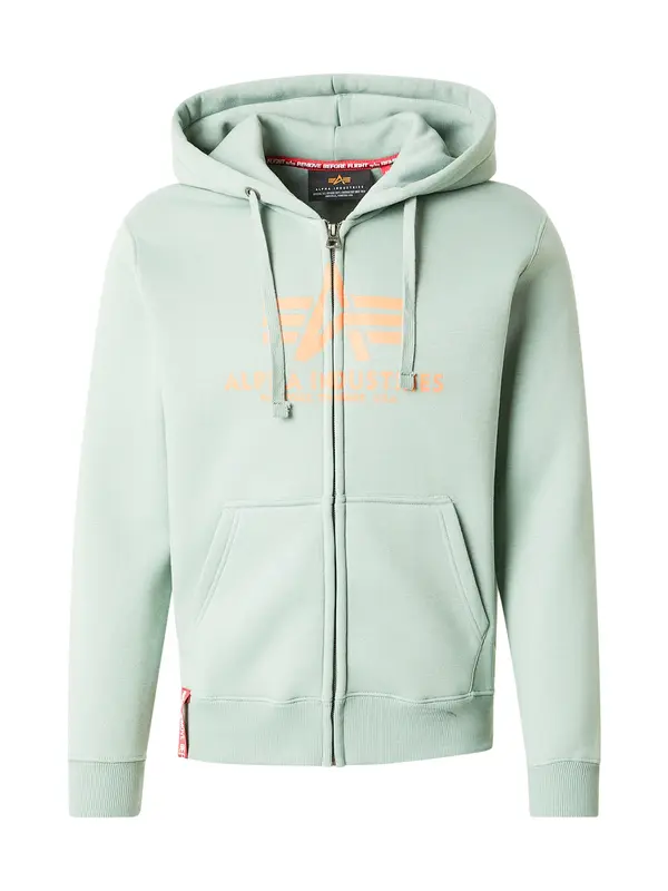Alpha Industries ALPHA INDUSTRIES Sweater majica  žuta / menta