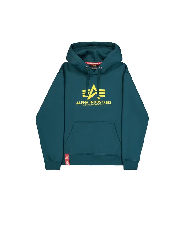 ALPHA INDUSTRIES ALPHA INDUSTRIES Sweater majica  žuta / petrol
