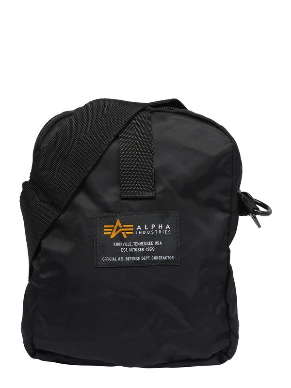 ALPHA INDUSTRIES ALPHA INDUSTRIES Torba preko ramena  crna