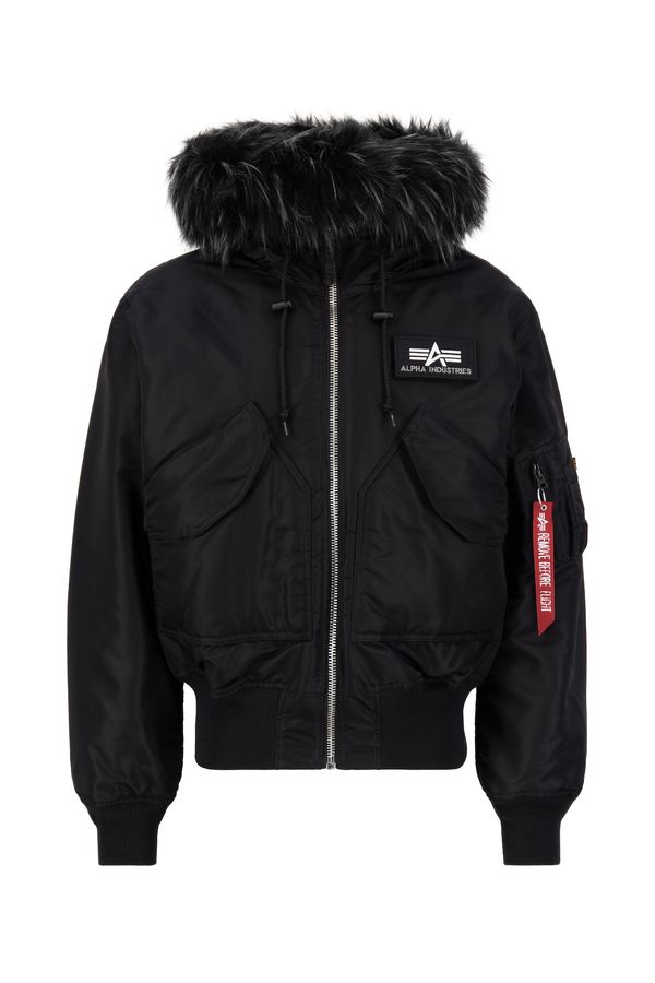 ALPHA INDUSTRIES ALPHA INDUSTRIES Zimska jakna '45P'  crvena / crna / bijela