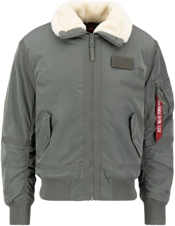ALPHA INDUSTRIES ALPHA INDUSTRIES Zimska jakna 'B15-3 TT'  tamno zelena / svijetla bež