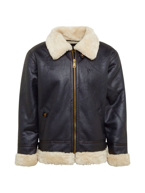 ALPHA INDUSTRIES ALPHA INDUSTRIES Zimska jakna 'B3 FL'  crna