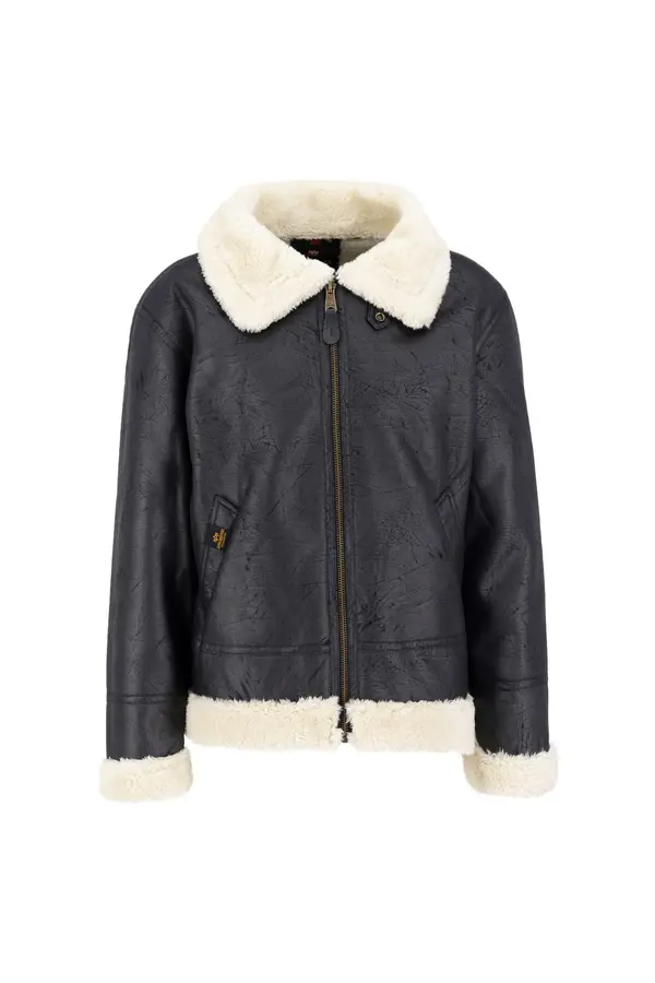 ALPHA INDUSTRIES ALPHA INDUSTRIES Zimska jakna 'B3 FL'  crna