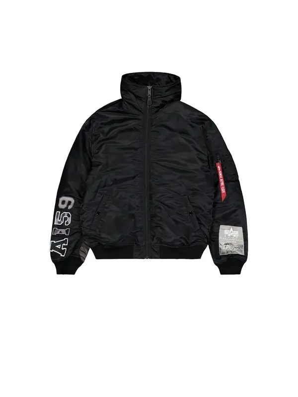 Alpha Industries ALPHA INDUSTRIES Zimska jakna  crvena / crna / bijela