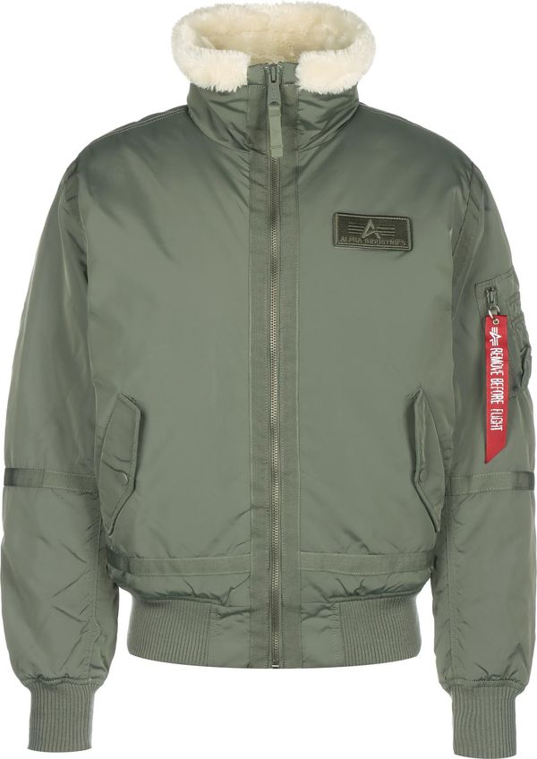 Alpha Industries ALPHA INDUSTRIES Zimska jakna  kaki / crvena / bijela / svijetla bež
