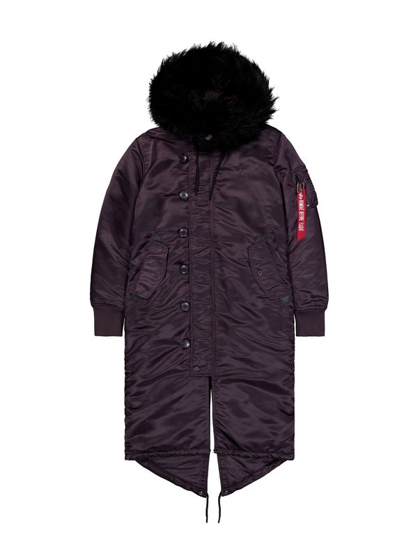 ALPHA INDUSTRIES ALPHA INDUSTRIES Zimska jakna  krvavo crvena / burgund