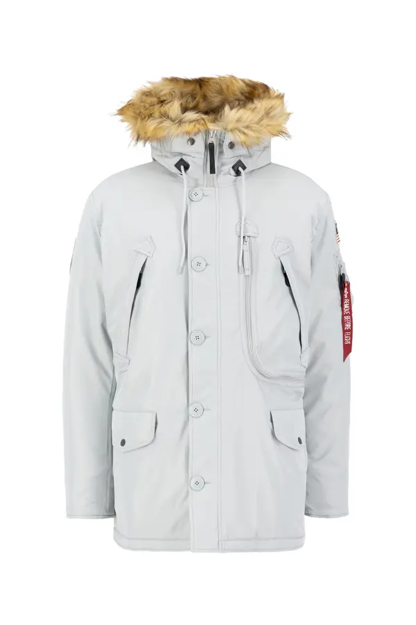 Alpha Industries ALPHA INDUSTRIES Zimska jakna 'Polar'  svijetlosiva