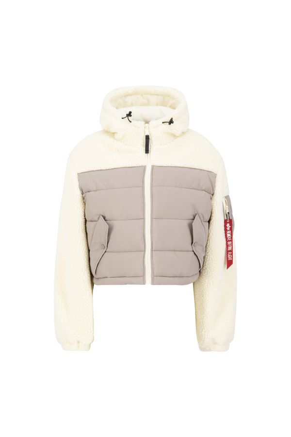ALPHA INDUSTRIES ALPHA INDUSTRIES Zimska jakna  toplo smeđa / ecru/prljavo bijela