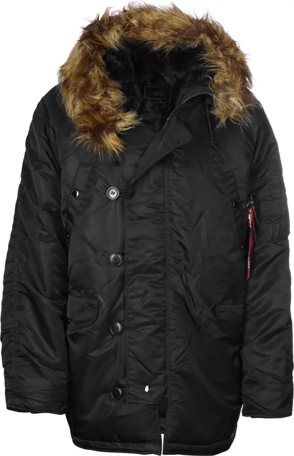Alpha Industries ALPHA INDUSTRIES Zimska parka 'N3B'  crna