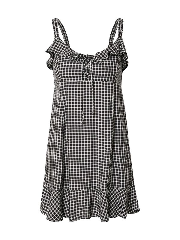 American Eagle American Eagle Ljetna haljina  crna / bijela