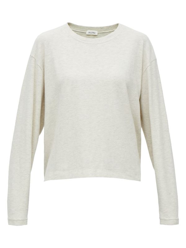 AMERICAN VINTAGE AMERICAN VINTAGE Majica 'Ypawood'  kameno siva