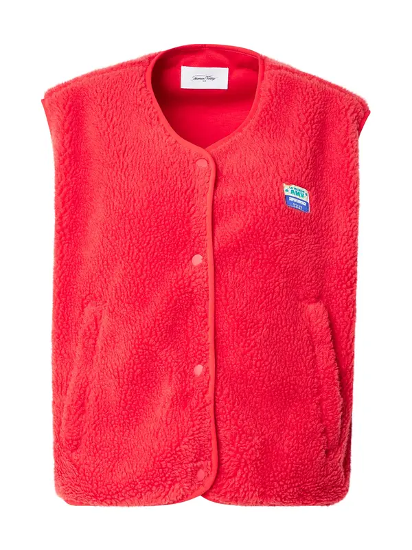 AMERICAN VINTAGE AMERICAN VINTAGE Prsluk 'HOKTOWN'  crvena