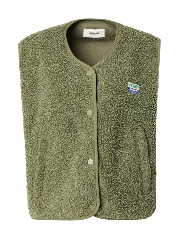 AMERICAN VINTAGE AMERICAN VINTAGE Prsluk 'HOKTOWN'  maslinasta