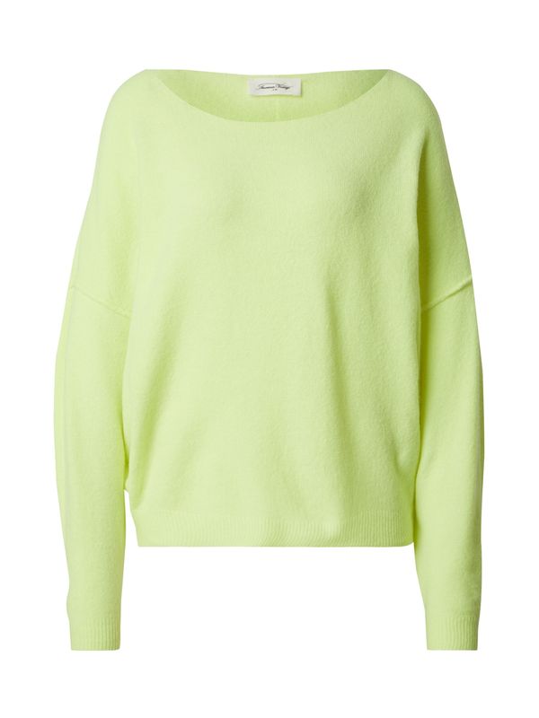 AMERICAN VINTAGE AMERICAN VINTAGE Pulover 'DAMSVILLE'  neonsko žuta