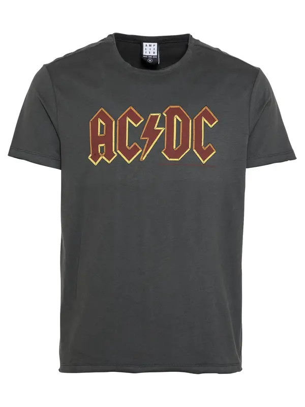 AMPLIFIED AMPLIFIED Majica 'ACDC'  grafit siva / tamno crvena