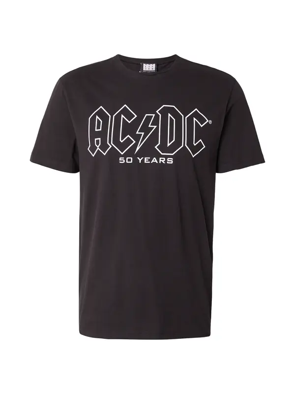 AMPLIFIED AMPLIFIED Majica 'AC/DC - History Of A Tee'  miks boja / crna