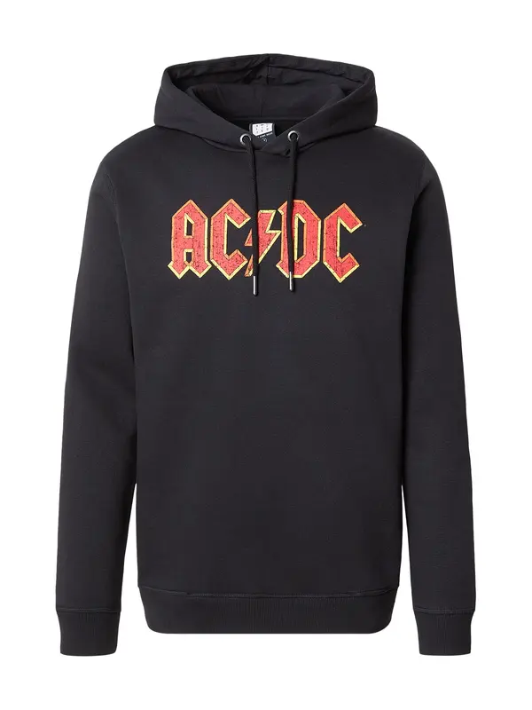 AMPLIFIED AMPLIFIED Sweater majica 'ACDC'  žuta / crvena / crna