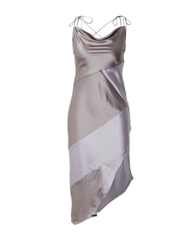 AMY LYNN AMY LYNN Haljina 'Gracie'  taupe siva / srebrno siva