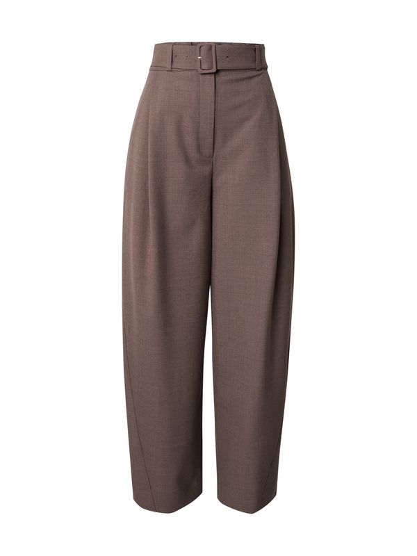 & Other Stories & Other Stories Hlače s naborima  svijetlosmeđa