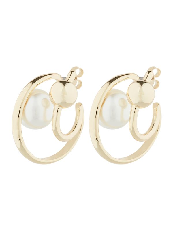 & Other Stories & Other Stories Naušnice 'Otis'  zlatna / biserno bijela