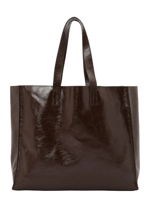 & Other Stories & Other Stories Shopper torba  tamno smeđa