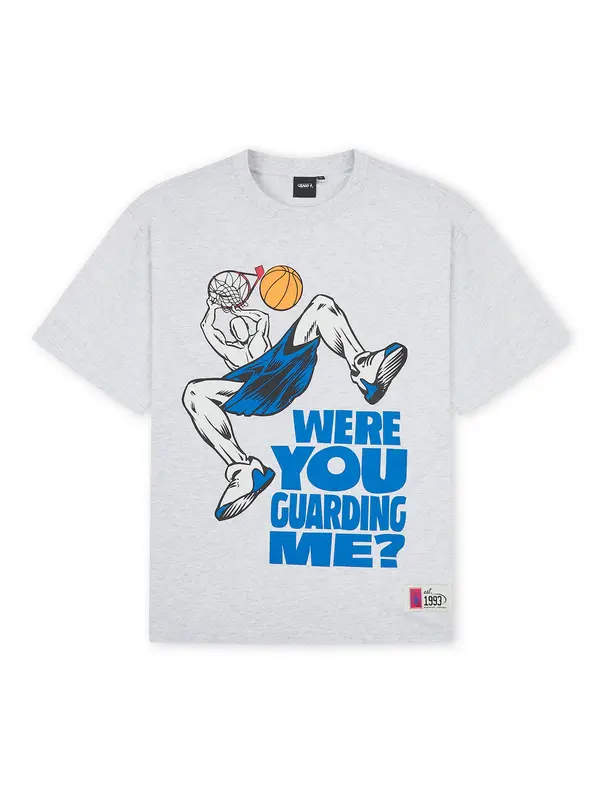 AND1 AND1 Majica  kobalt plava / svijetlosiva / narančasta / crna