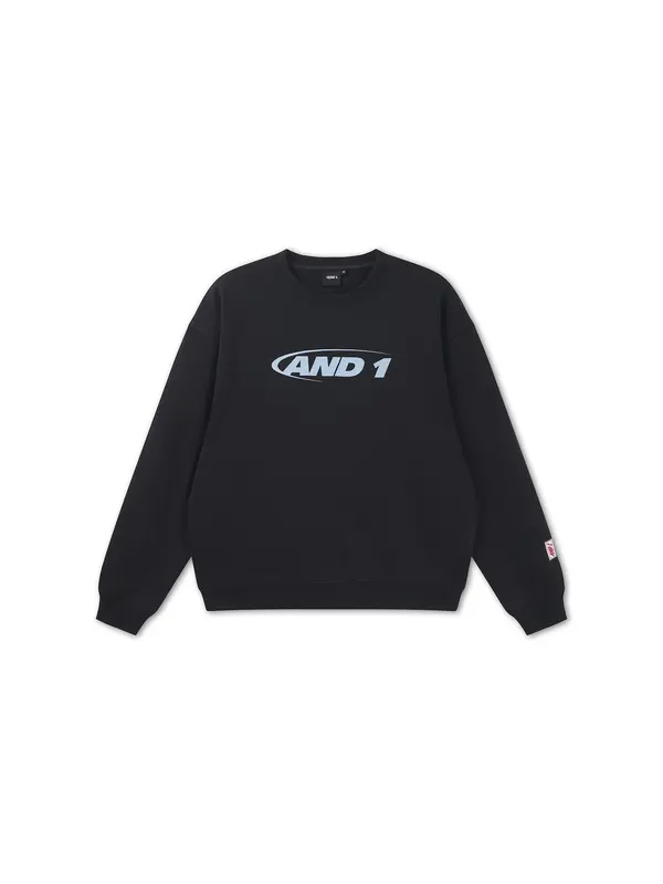 AND1 AND1 Sweater majica 'Shot Caller'  sivkasto plava / ciglasto crvena / crna / bijela
