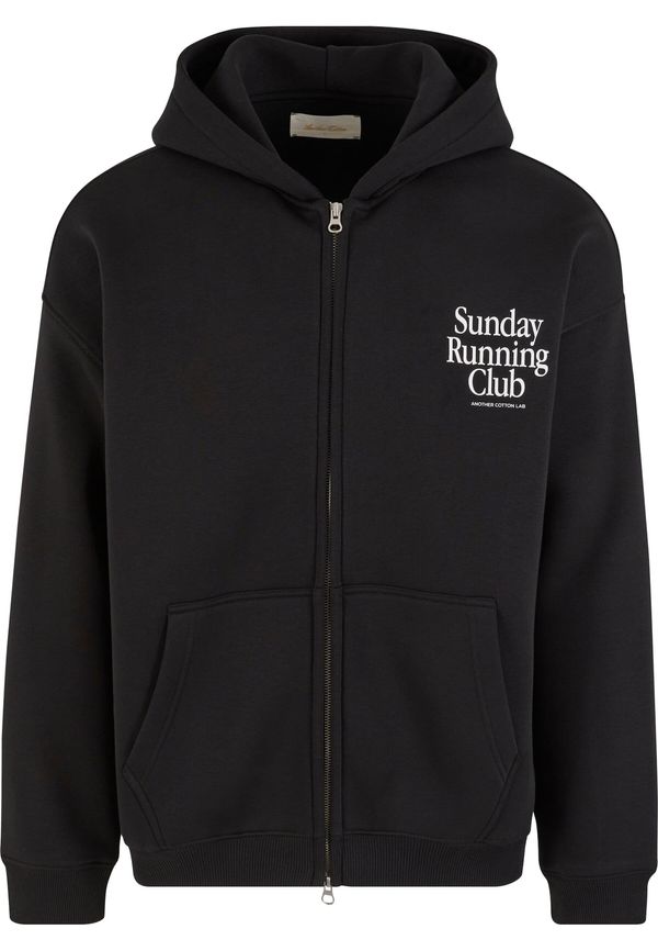 Another Cotton Lab Another Cotton Lab Gornji dio trenirke 'Sunday Running Club'  crna / bijela