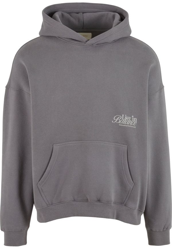 Another Cotton Lab Another Cotton Lab Sweater majica 'Live In Balance'  boja blata / svijetlosiva