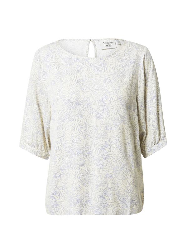 Another Label Another Label Majica 'Palmatun'  lavanda / svijetloljubičasta / bijela