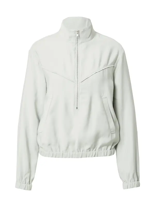 Another Label Another Label Sweater majica 'Lotus'  srebrno siva