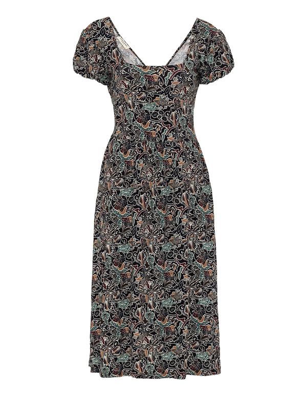 Anou Anou Anou Anou Haljina  tirkiz / smeđa / crna / bijela