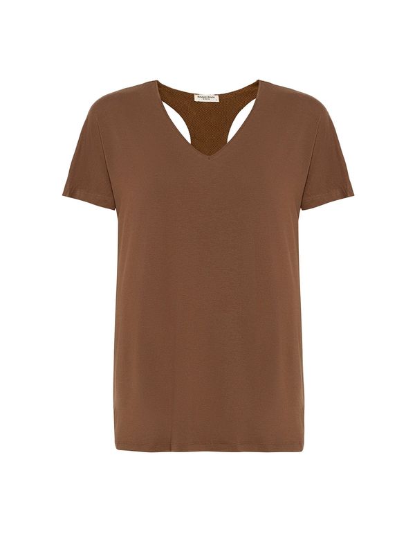 Anou Anou Anou Anou Majica  boja devine dlake (camel)