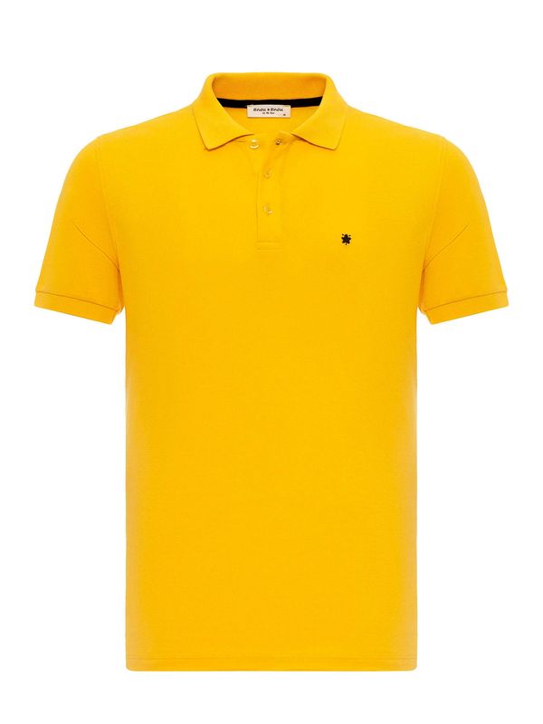 Anou Anou Anou Anou Majica  mornarsko plava / žuta