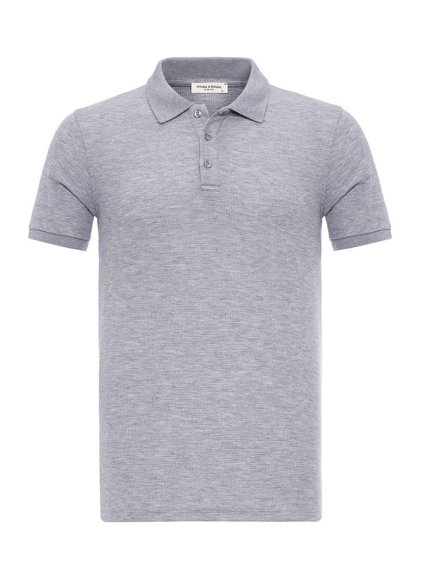 Anou Anou Anou Anou Majica  siva melange