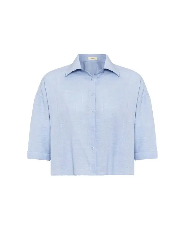 Antioch Antioch Bluza  pastelno plava