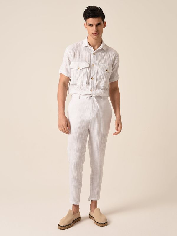 Antioch Antioch Hlače  bijela