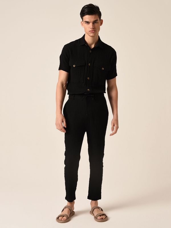 Antioch Antioch Hlače  crna