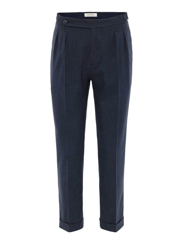 Antioch Antioch Hlače na crtu 'Eladio'  mornarsko plava / crno plava