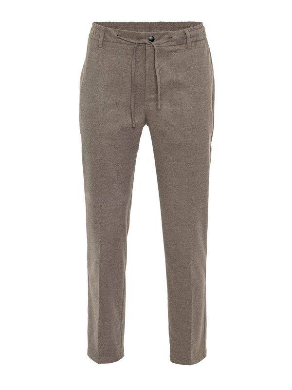 Antioch Antioch Hlače na crtu  moka smeđa